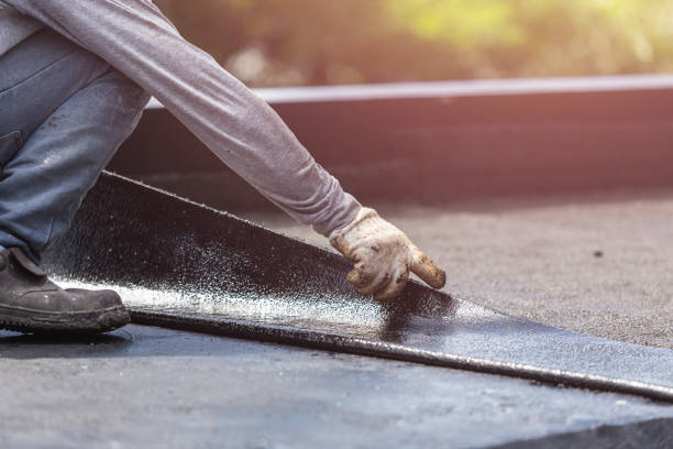 Professional Crawl Space Encapsulation technician working in Alma, MI